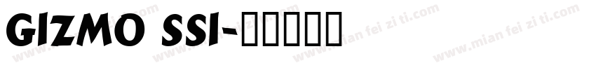 Gizmo SSi字体转换